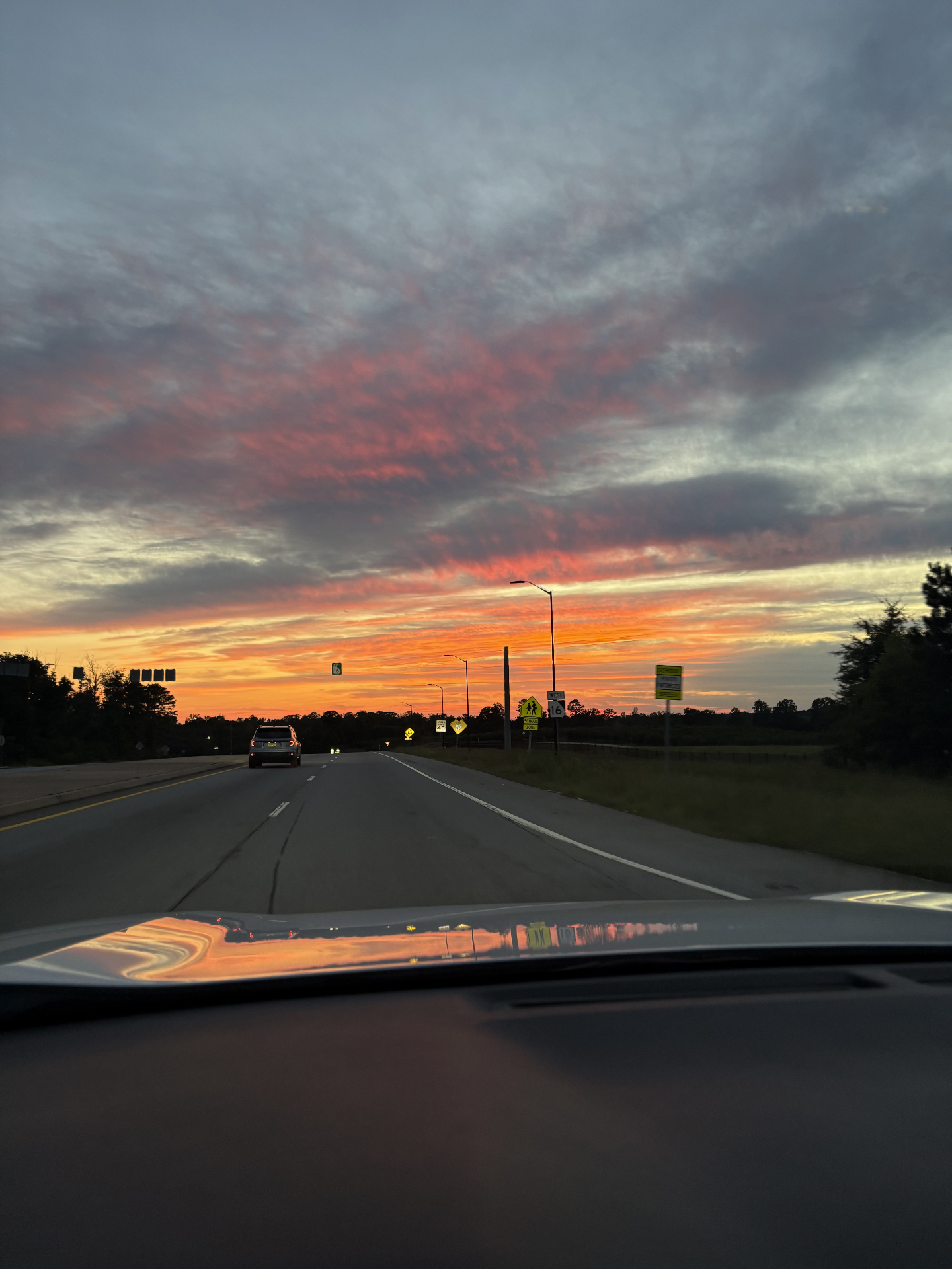 Open scenic highway stretching into the distance — symbolizing the road ahead for commercial drivers